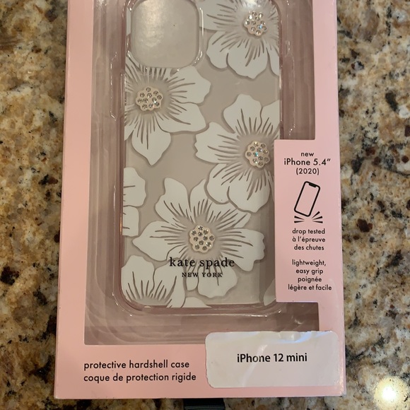 Kate spade iPhone 12 mini protective hard shell phone case. New in box! - Picture 3 of 4